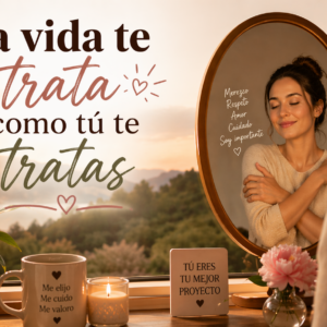 LA VIDA TE TRATA COMO TÚ TE TRATAS