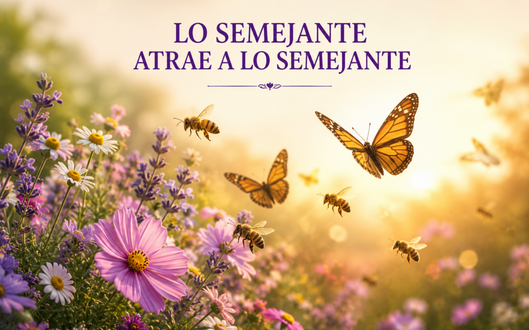 Lo semejante atrae a lo semejante