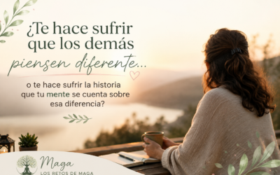 ¿Te hace sufrir que tu pareja o familia piensen diferente?