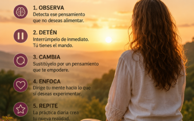 Cuando cambias tu pensamiento, cambias tu realidad