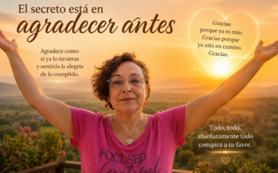 El secreto está en agradecer antes