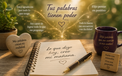 Tus palabras tienen poder: aprende a hablar desde lo que deseas crear