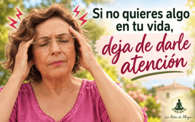 🌿 Si no quieres algo en tu vida, deja de darle atención